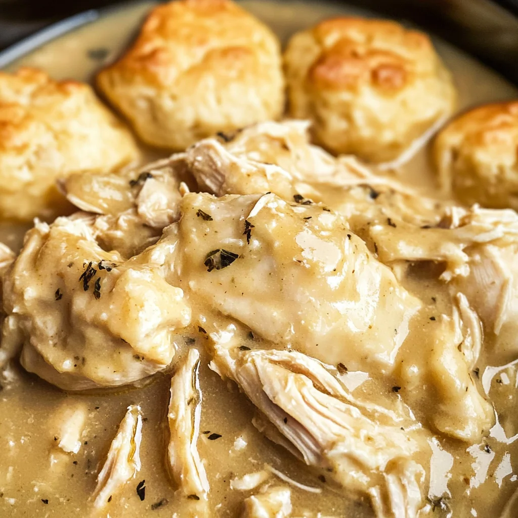 Crock Pot Chicken and Dumplings