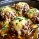 Crockpot French Onion Meatballs: 5 Steps to Comfort Bliss