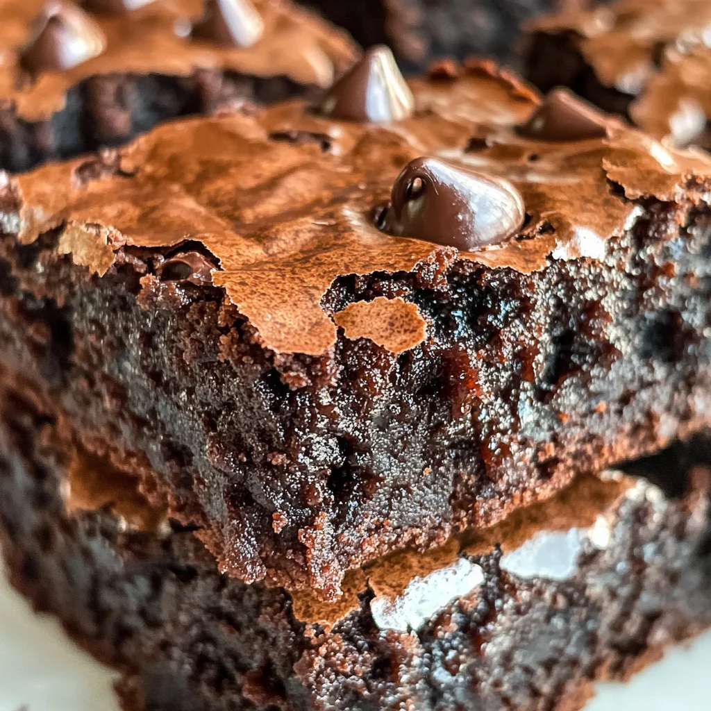 Easy Zero Sugar Brownies with Greek Yogurt