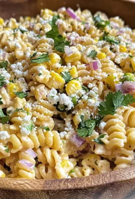 Elote Pasta Salad Recipe (Mexican Street Corn)
