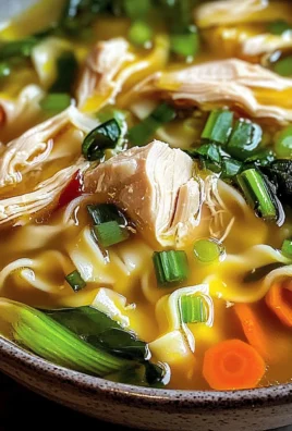 Ginger Garlic Chicken Noodle Soup: An Incredible Ultimate Recipe for Comfort