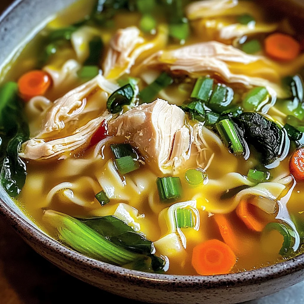 Ginger Garlic Chicken Noodle Soup: An Incredible Ultimate Recipe for Comfort