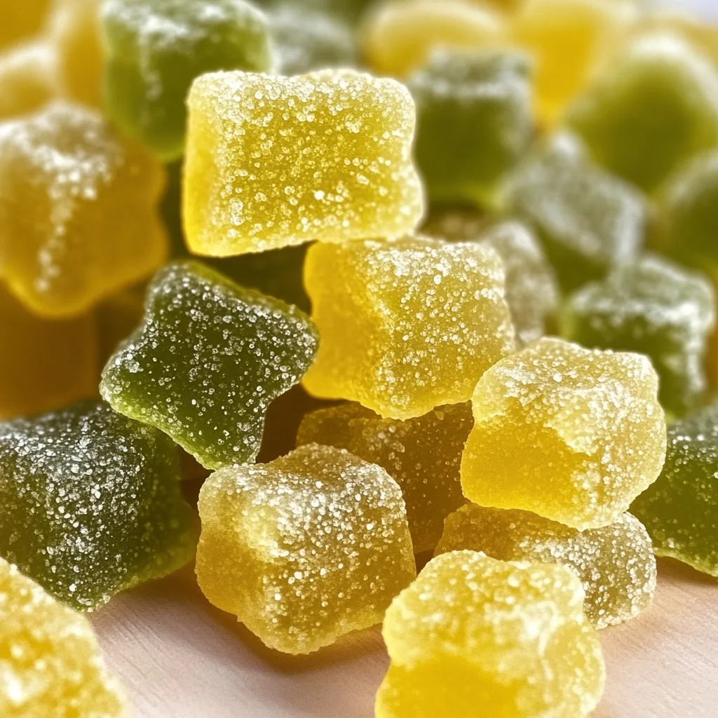 Green Tea, Lemon & Ginger Gummies