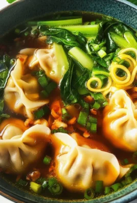 Gyoza Soup (Japanese Dumpling Soup)