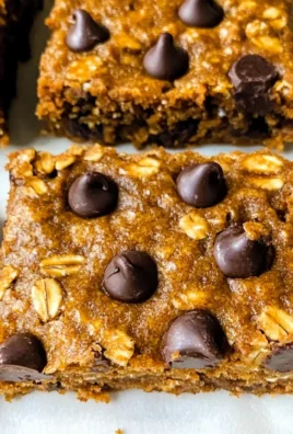 Healthy Pumpkin Oatmeal Bars