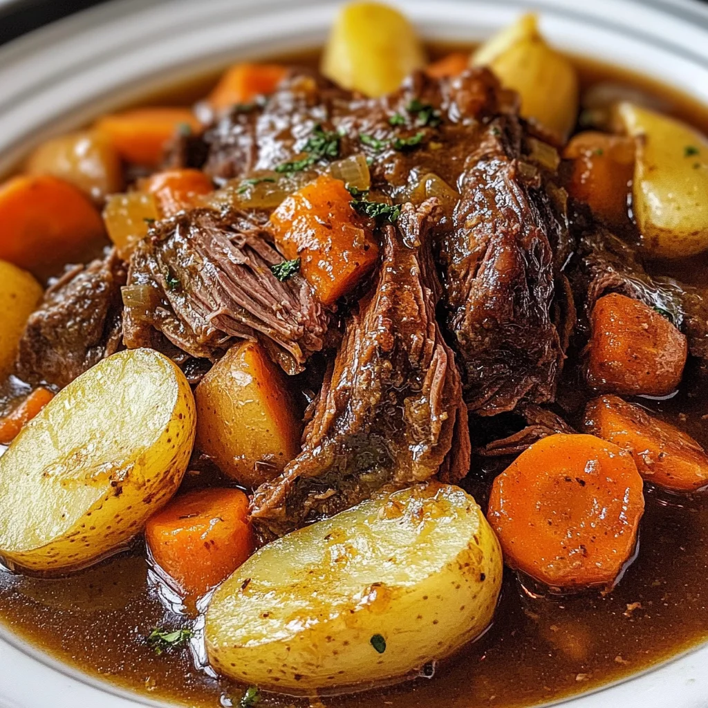 How To Make 5-Star Pot Roast Slow Cooker Fast & Easy