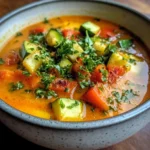 Irresistible Roasted Veggie Soup