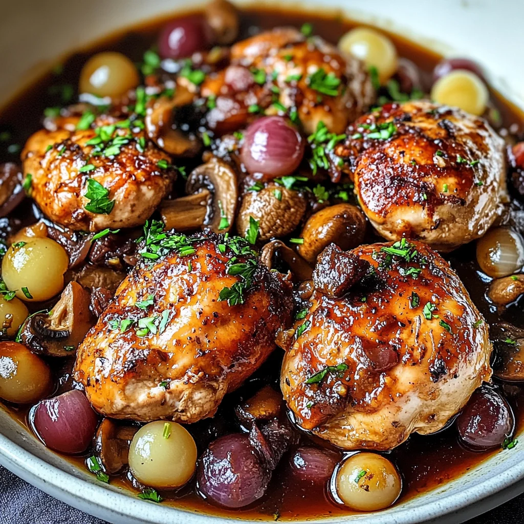 Julia Child’s Coq au Vin Recipe
