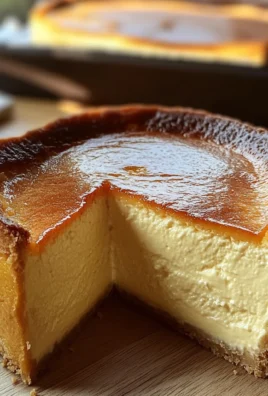 Loaf Pan Basque Cheesecake