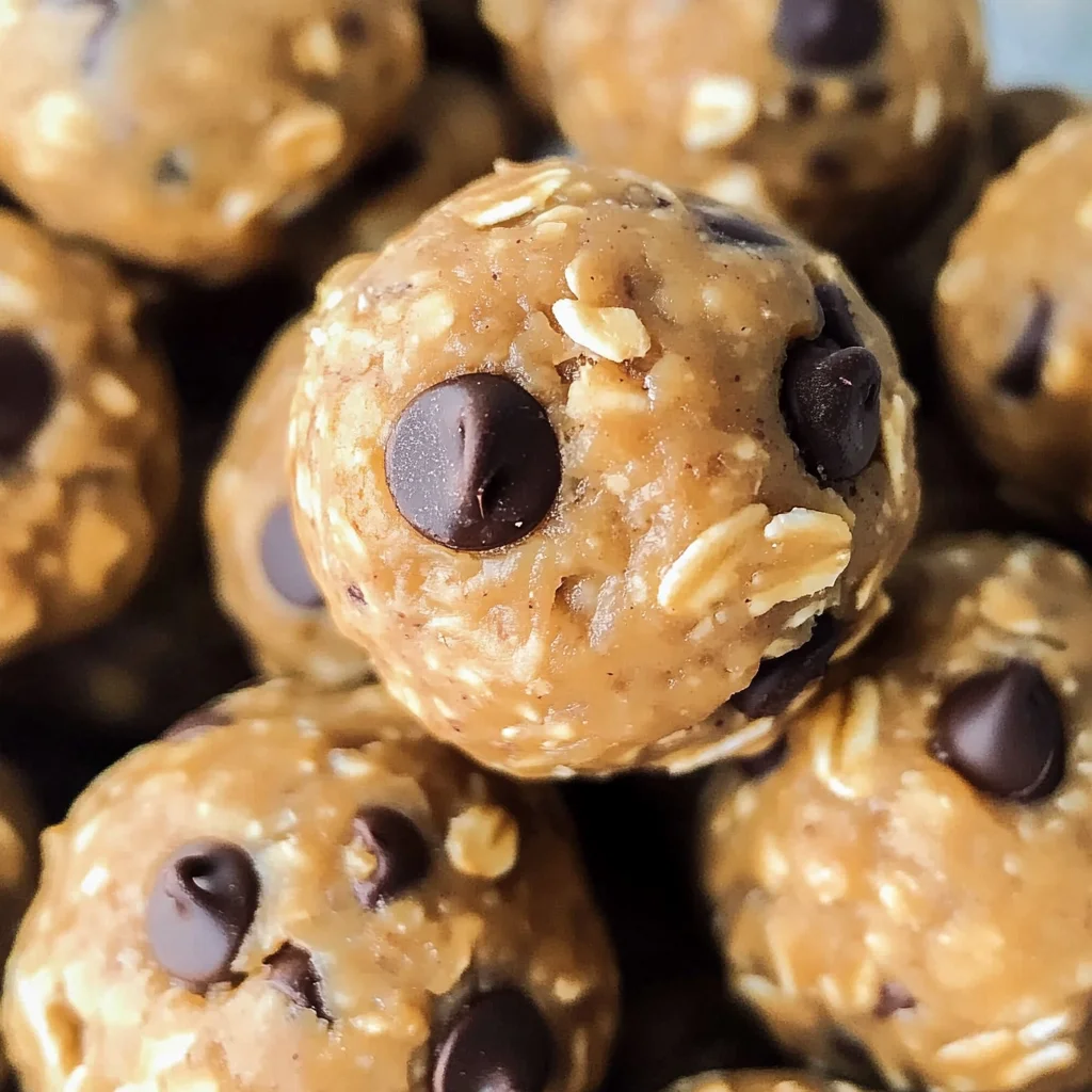 No Bake Protein Balls