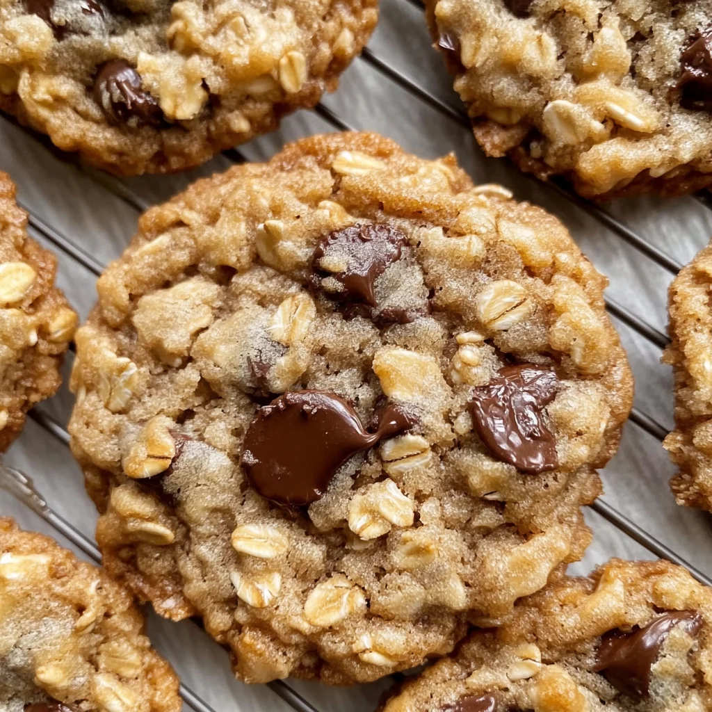 Oatmeal Chocolate Chip Cookies Recipe