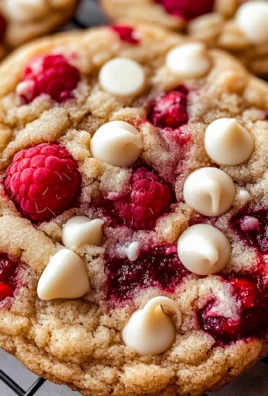 Raspberry White Chocolate Cookies
