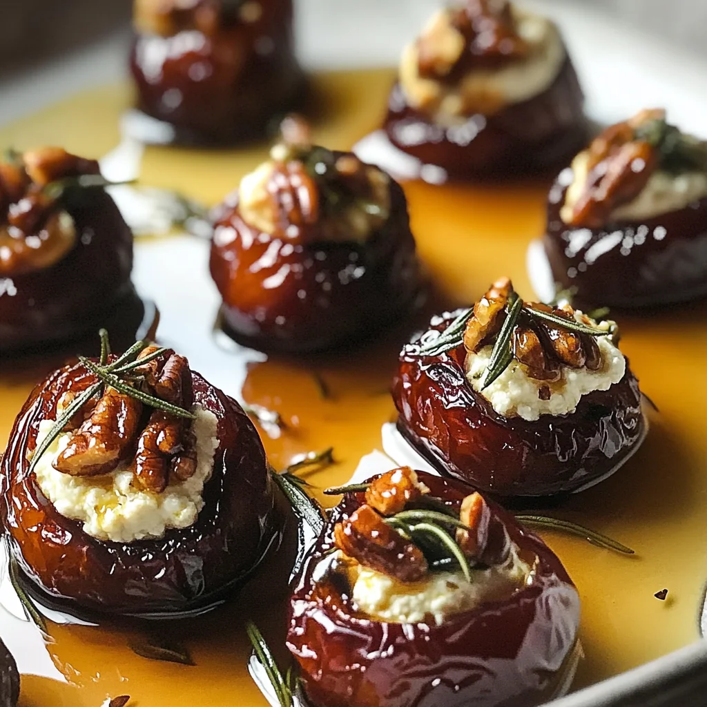 Roasted Stuffed Dates