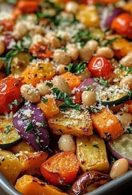 Rustic Roasted Vegetable Bake with Cannellini Beans
