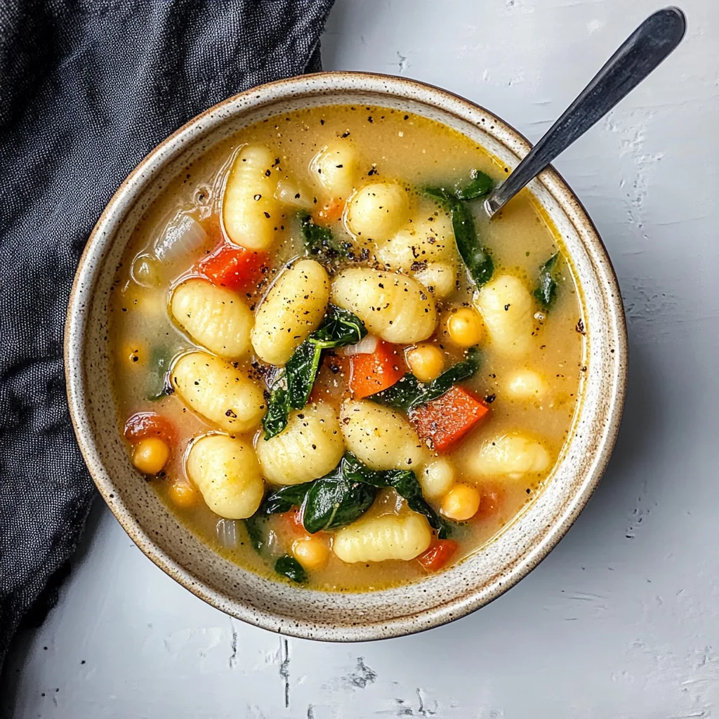 Vegan Gnocchi Soup