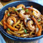 Yaki Udon with Shrimp