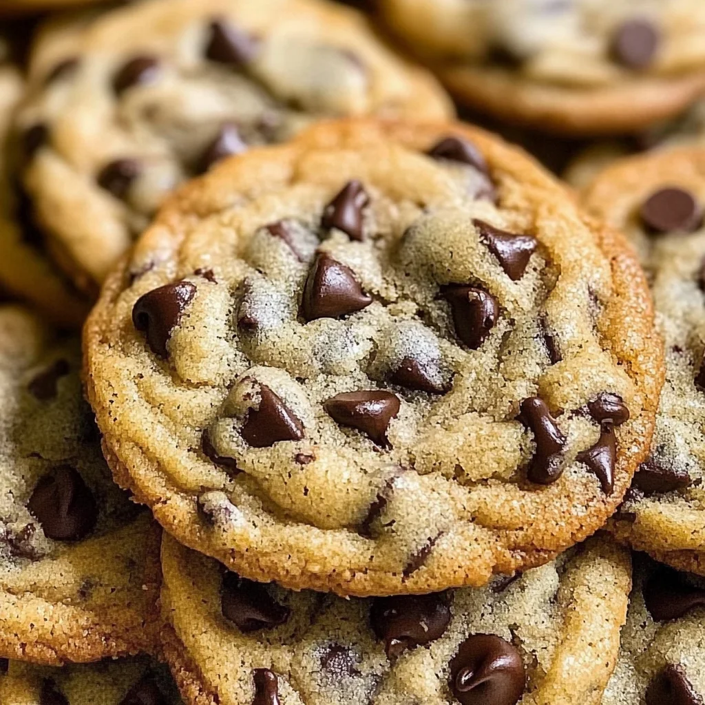 Bakery Style Chocolate Chip Cookies