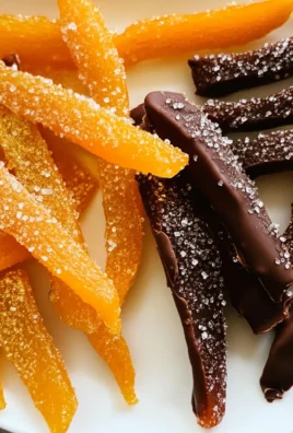 Candied Orange Peels (Chocolate Dipped!)