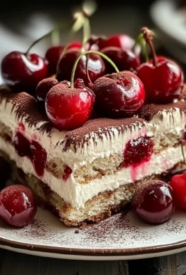 Cherry Amaretto Tiramisu: An Incredible 6-Layer Recipe
