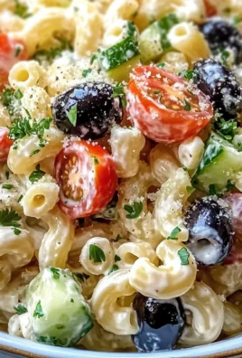 Classic Creamy Italian Macaroni Salad
