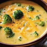 Easy Broccoli Cheddar Soup