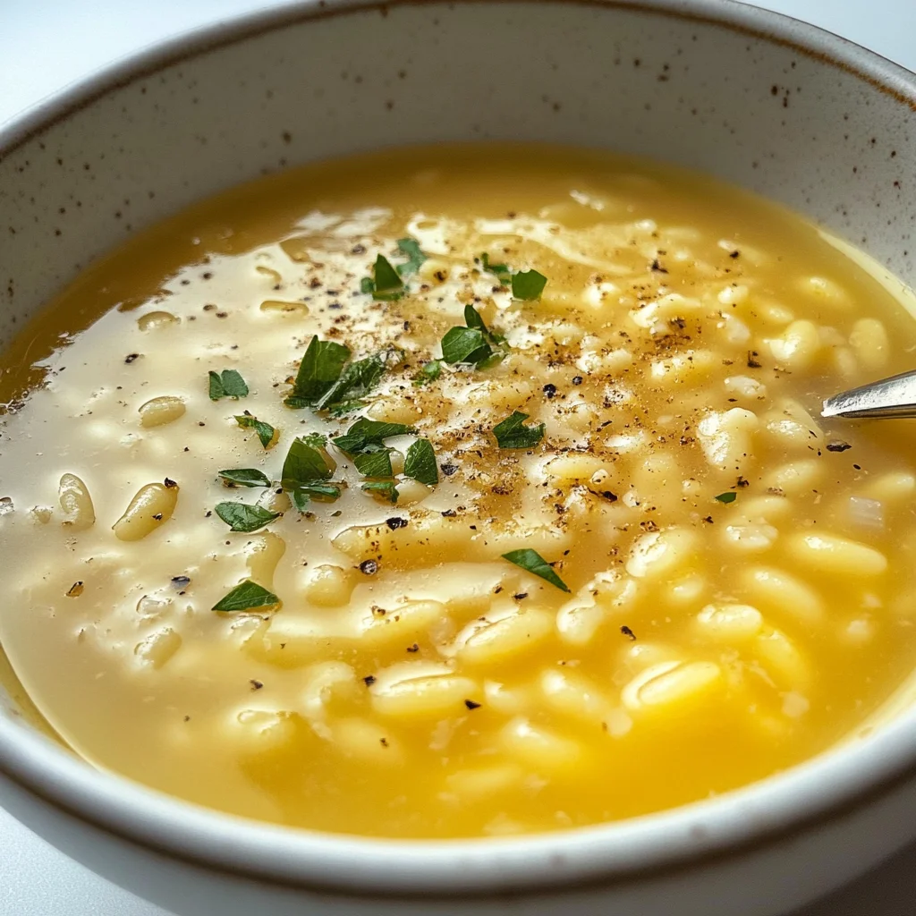 Easy Pastina Soup