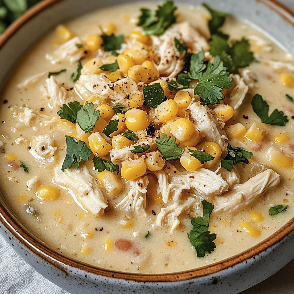 Mexican Street Corn White Chicken Chili Recipe