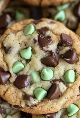 Mint Chocolate Chip Cookies