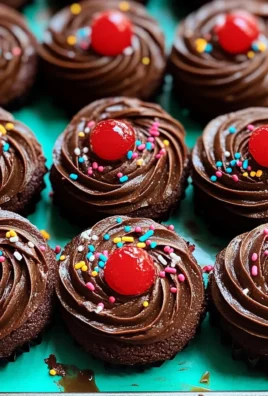 Piped Chocolate Butter Cookies