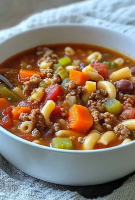 Slow Cooker Copycat Olive Garden Pasta e Fagioli