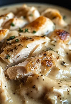 Slow Cooker Creamy Chicken & Gravy