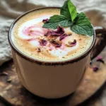 Vanilla Rose Tea Latte