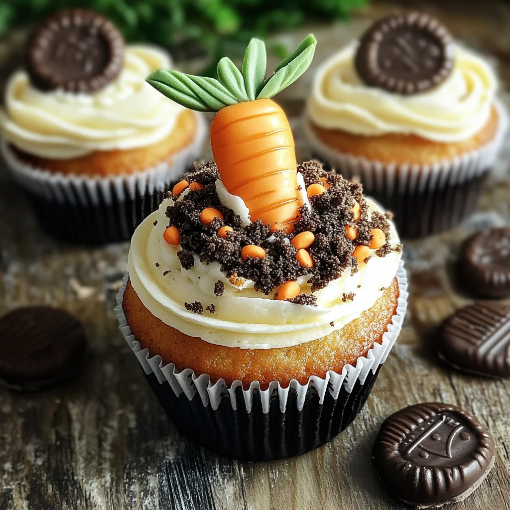 Carrot Patch Cupcakes