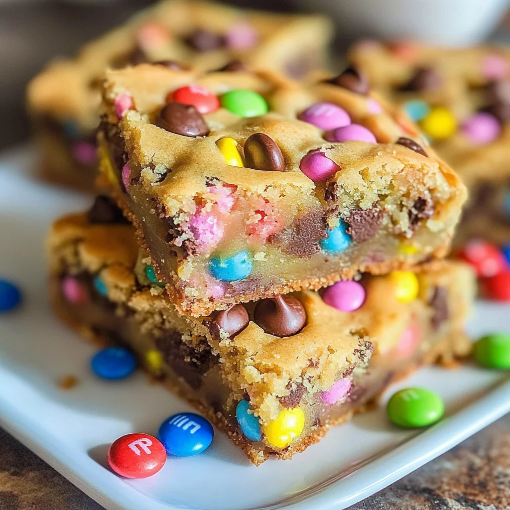 Easter Cake Mix Cookie Bars