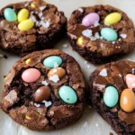 Mini Egg Brownie Cookies