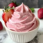 4-Ingredient Strawberry Mousse – So Light, So Dreamy!