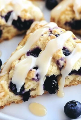 Amazing Lemon Blueberry Scones