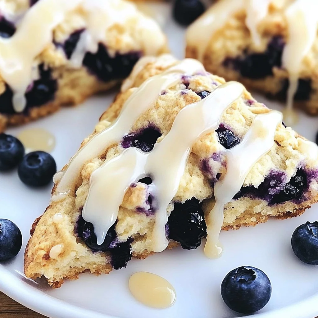 Amazing Lemon Blueberry Scones