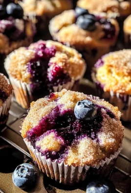 Blueberry Yogurt Coffee Cake Muffins