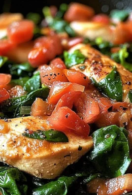 Chicken and Spinach Skillet Dinner