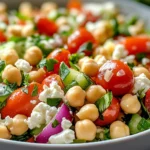 Chickpea and Cottage Cheese Delight Salad Recipe