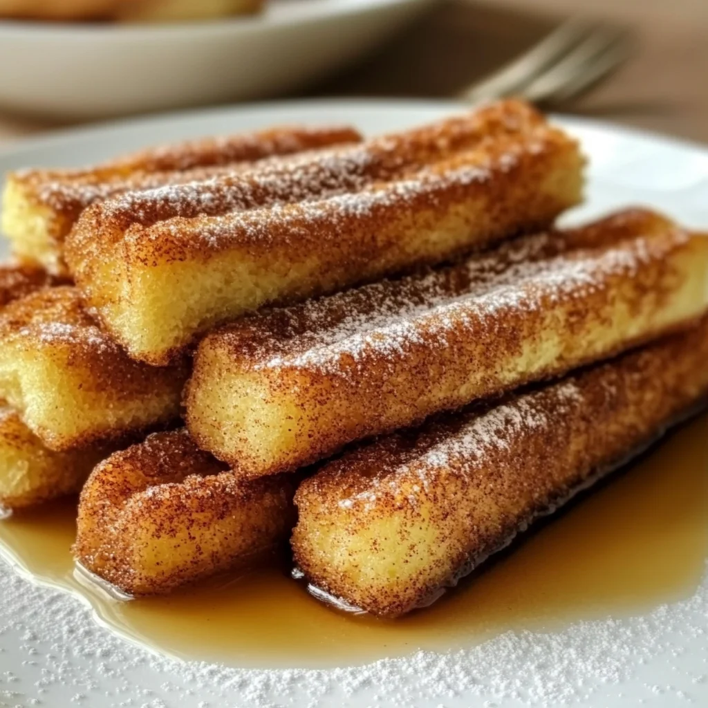 Cinnamon Sugar French Toast Sticks