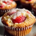 Classic Strawberry Ricotta Muffins