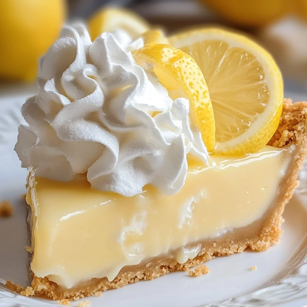 Creamy Lemon Pie