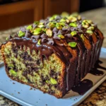 Devilish Triple Chocolate Pistachio Bread: Only 1 Bowl