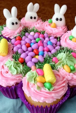 Easter Basket Cupcakes