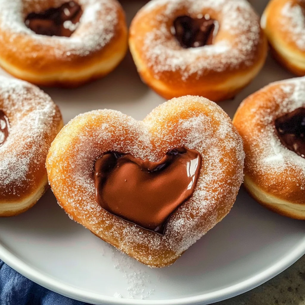 Heart-Shaped Doughnuts