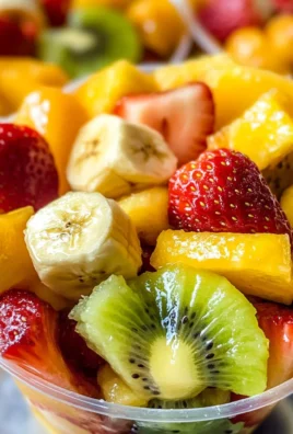 Homemade Tropical Fruit Cups