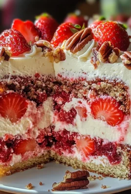 Irresistible Strawberry Earthquake Cake That Steals the Show