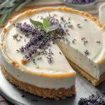 Lavender Honey Cheesecake